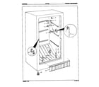 Hardwick HCF200/8V020 freezer compartment diagram