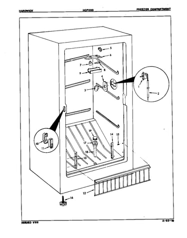 Freezer compartment