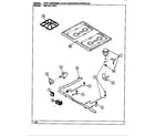 Admiral 686AM-CKSV top assy./control system (surface) diagram