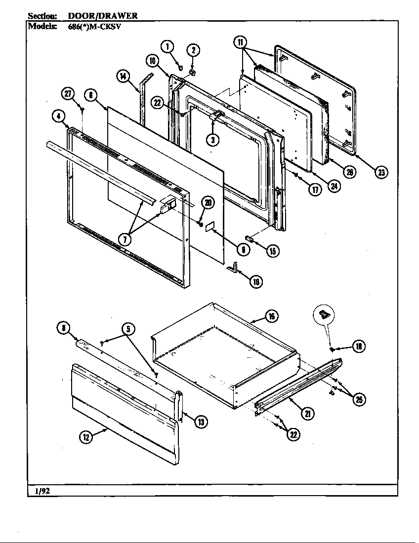 DOOR/DRAWER