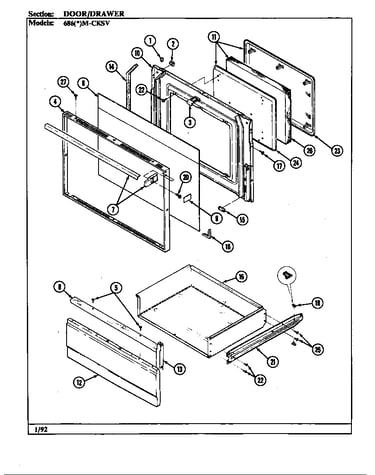 Door/drawer