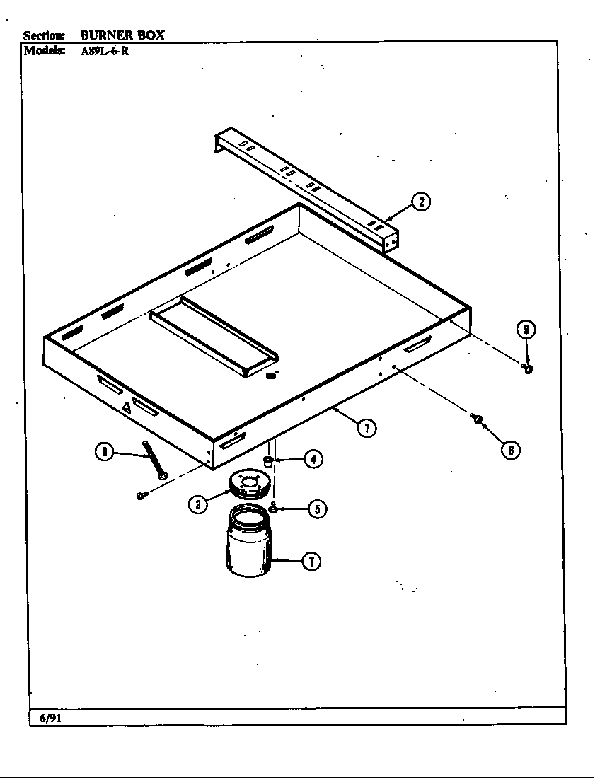 Burner box