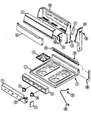 Top assy./control panel
