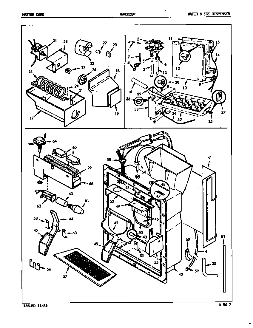 WATER & ICE DISPENSER