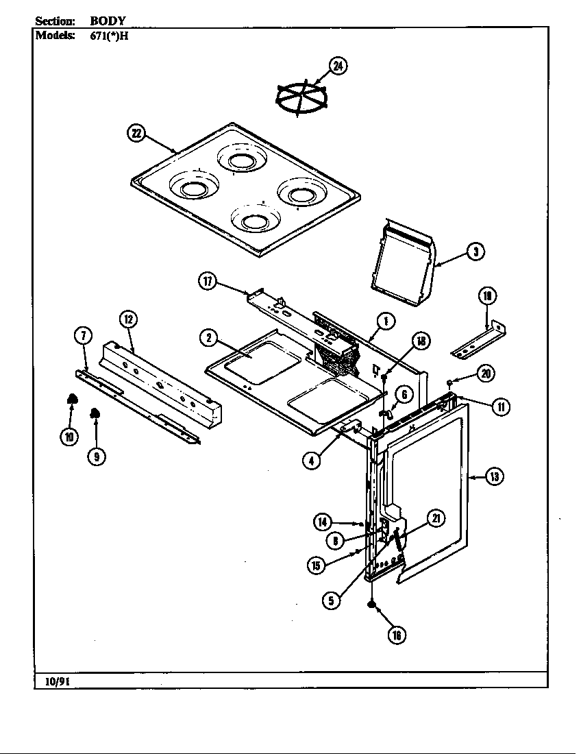 Control panel
