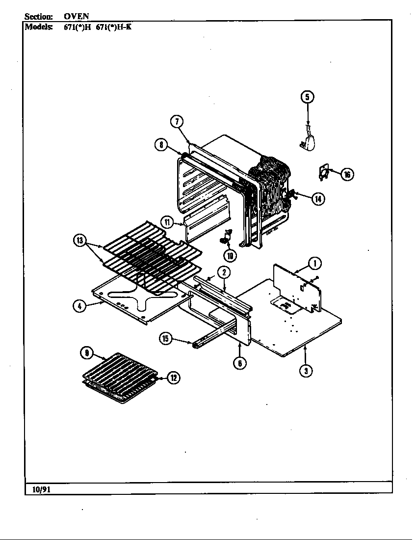 CONTROL SYSTEM (671*H-K) (671AH-K) (671WH-K)