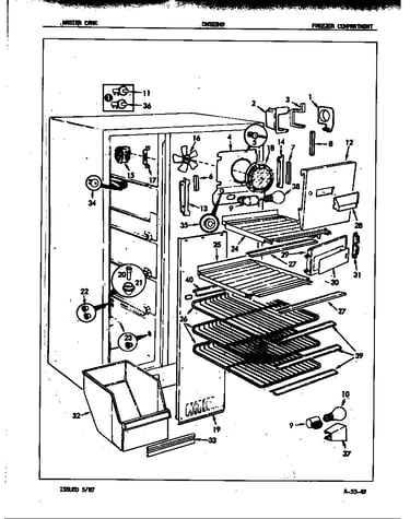 Freezer compartment