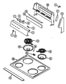 Control panel/top assembly