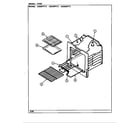 Admiral A3520SPW oven diagram