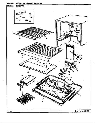 Freezer compartment