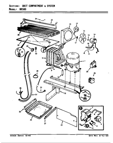 Unit compartment & system