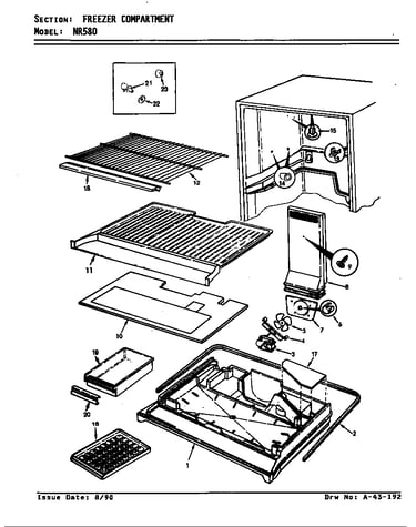 Freezer compartment