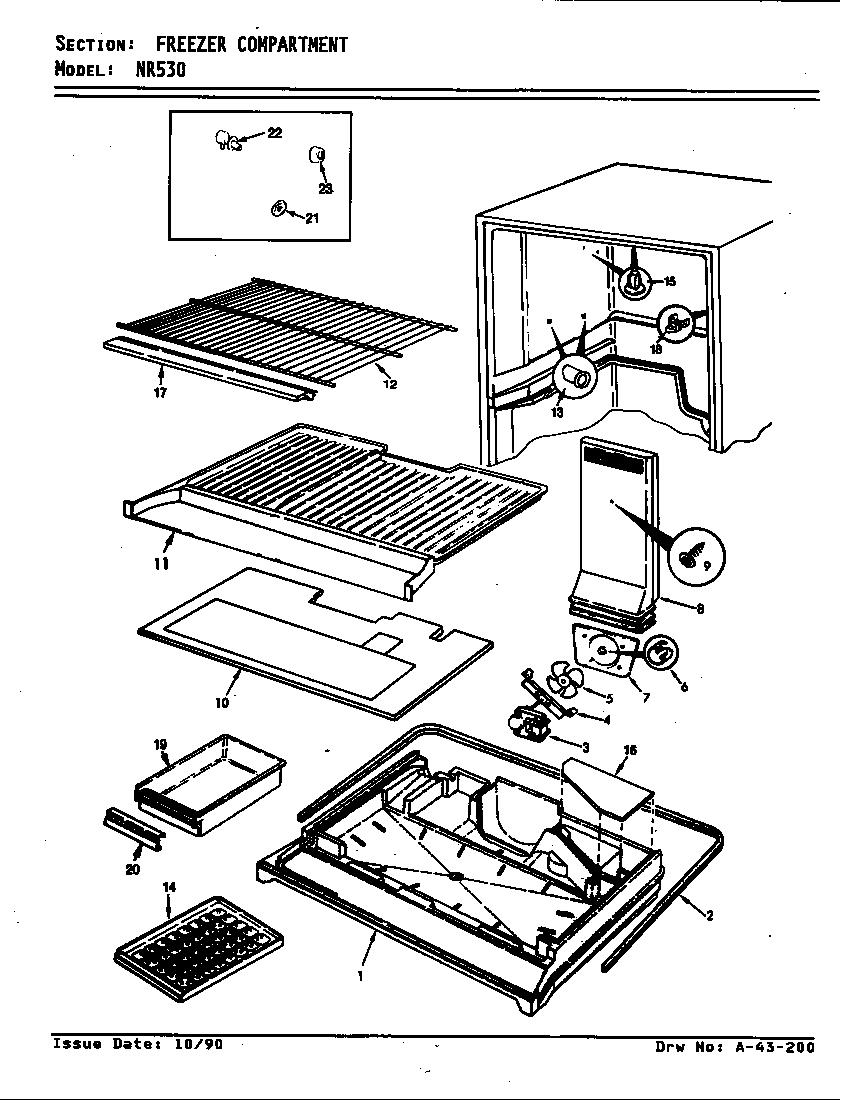 Freezer compartment