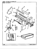 Optional ice maker kit