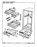 Shelves & accessories (nt23l82/cf97a) (nt23l82a/cf99a)