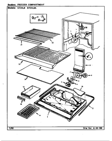 Freezer compartment