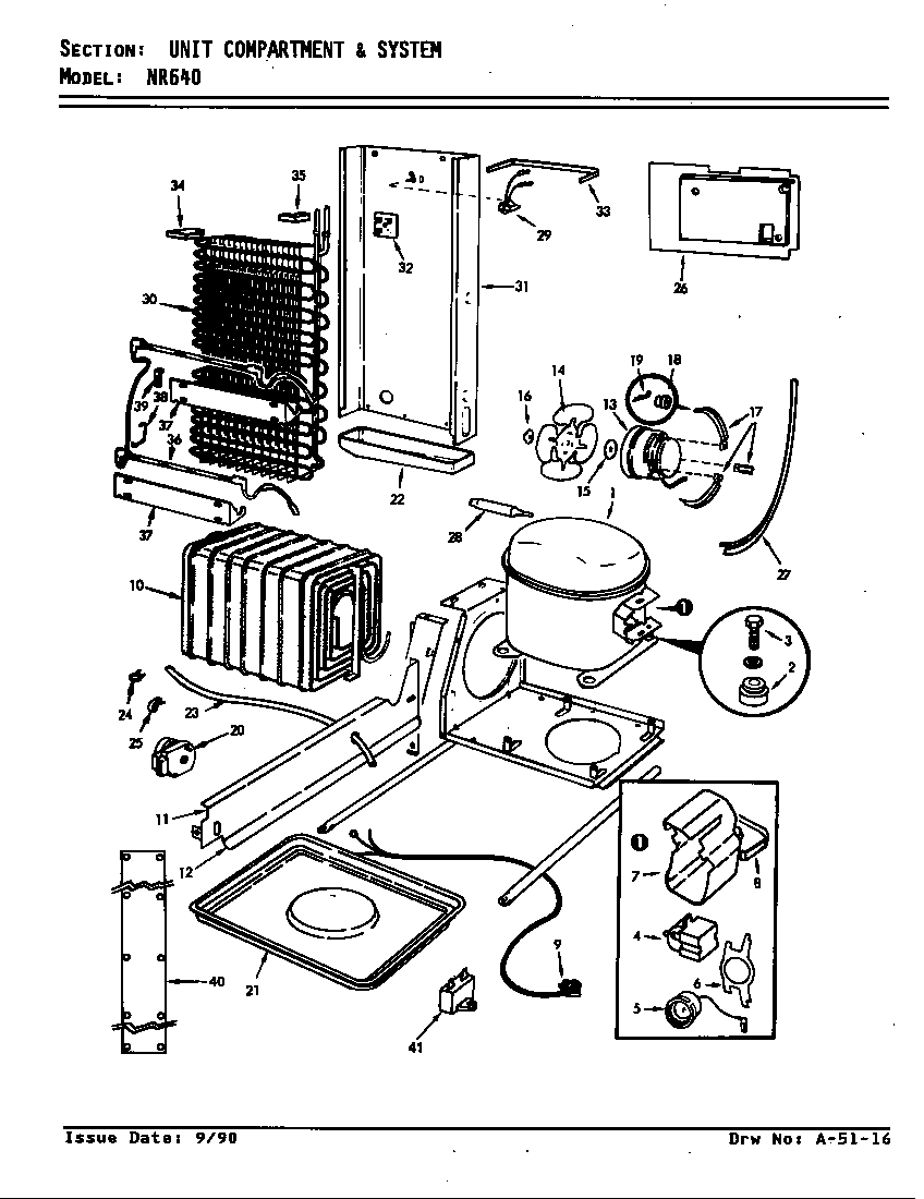 Unit compartment & system