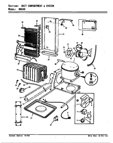 Unit compartment & system