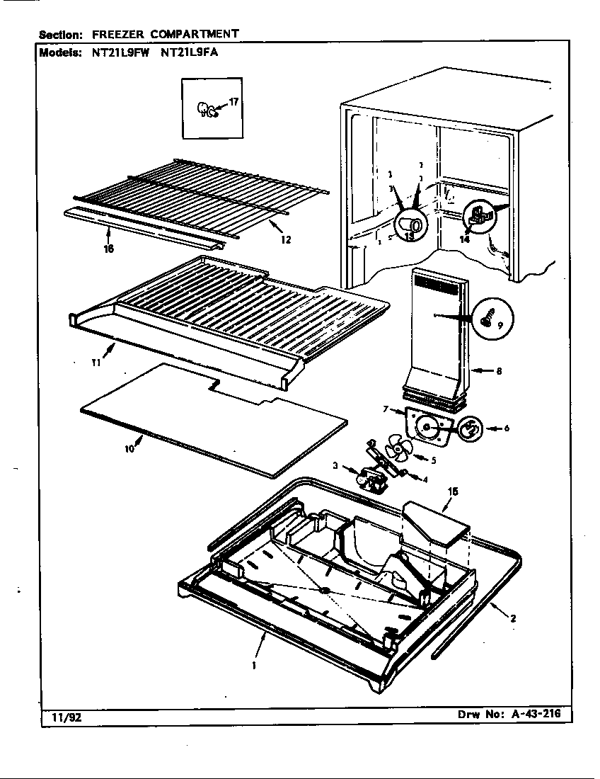 Freezer compartment