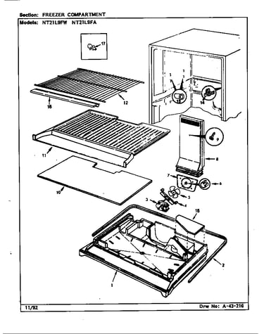 Freezer compartment