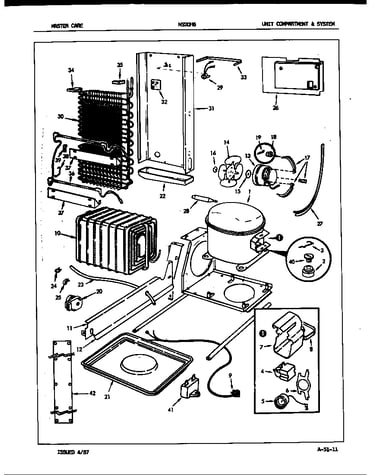 Unit compartment & system