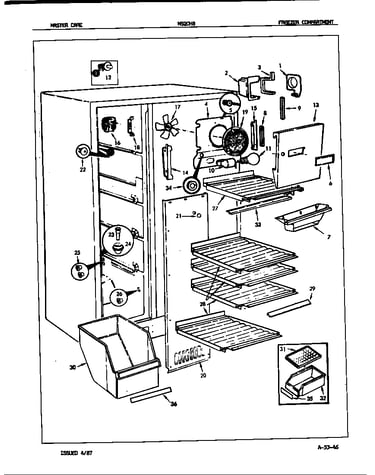 Freezer compartment
