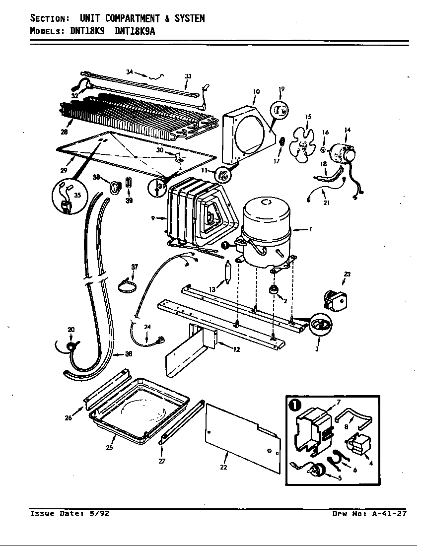 Unit compartment & system