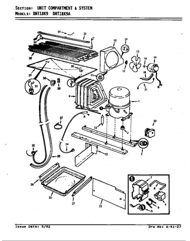 Unit compartment & system