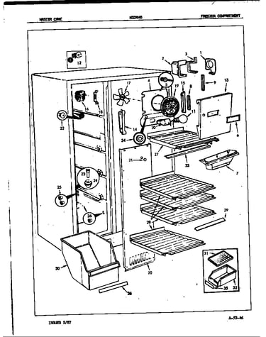 Freezer compartment