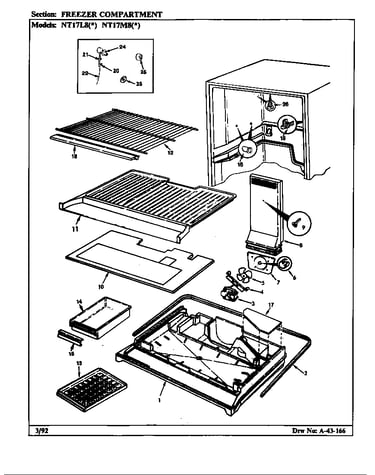 Freezer compartment