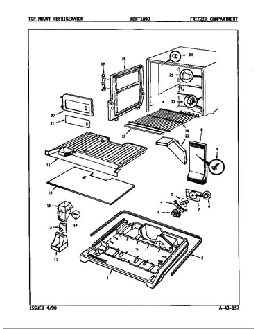 Freezer compartment
