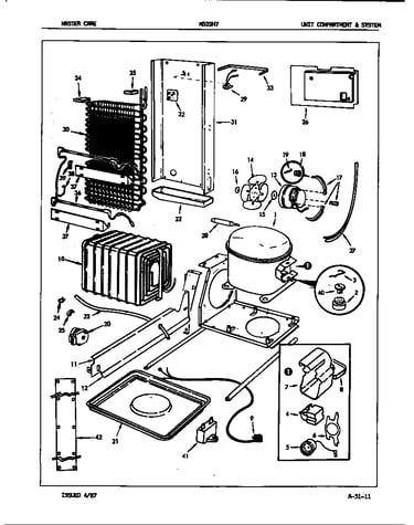 Unit compartment & system