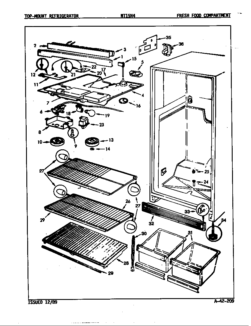 FRESH FOOD COMPARTMENT