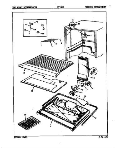 Freezer compartment