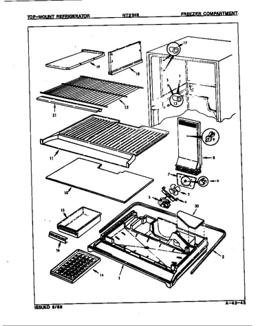 Freezer compartment