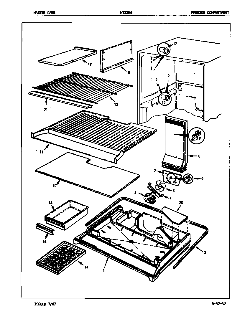 Freezer compartment