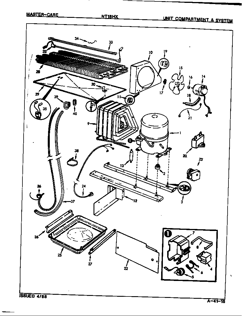 Unit compartment & system