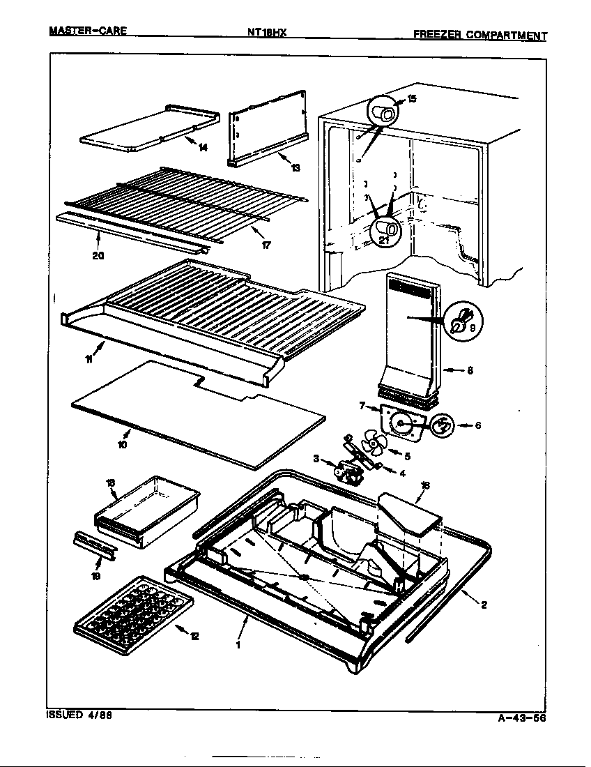 Freezer compartment