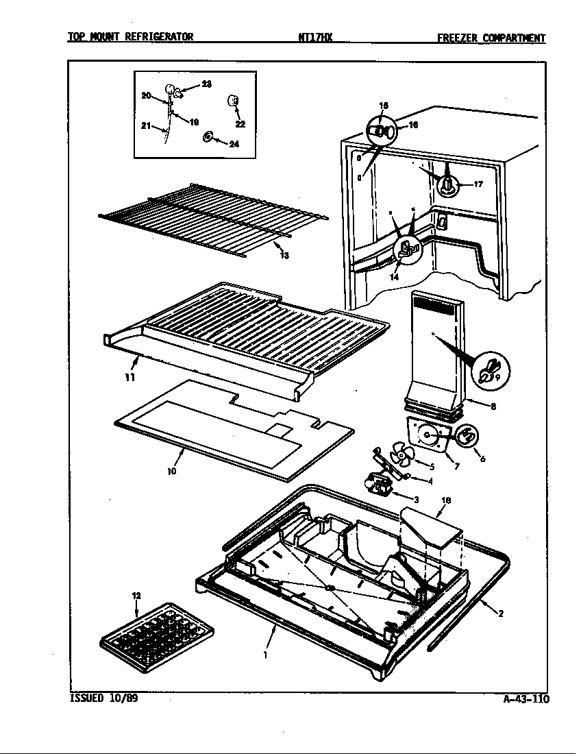 Freezer compartment
