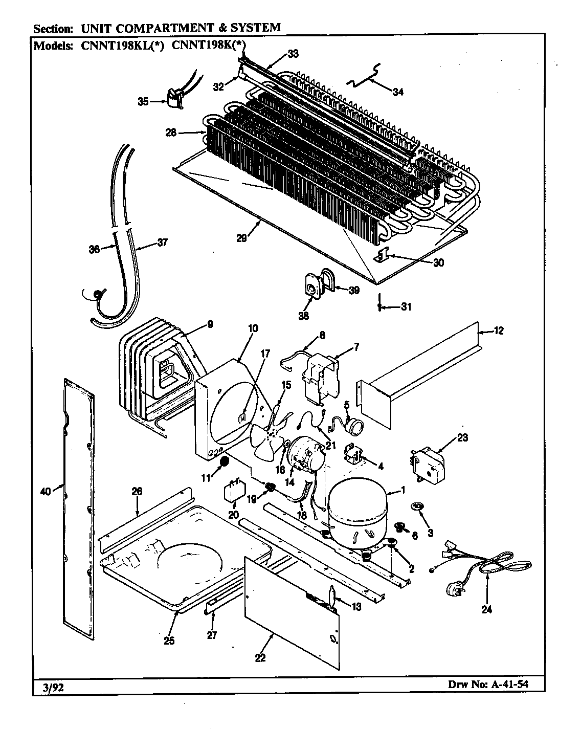 UNIT COMPARTMENT & SYSTEM