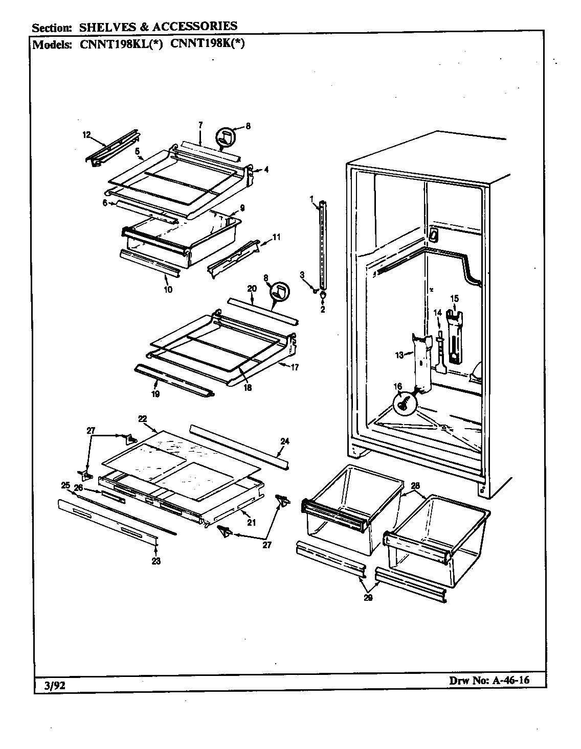 SHELVES & ACCESSORIES