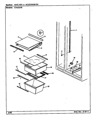 Shelves & accessories