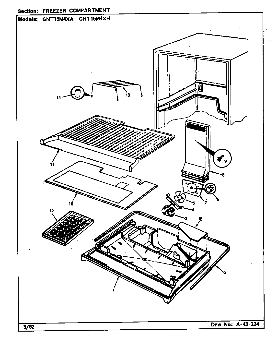 Freezer compartment