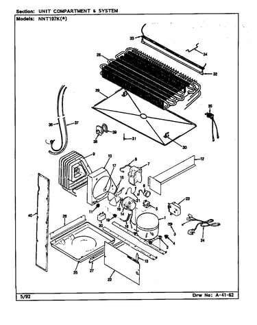 Unit compartment & system