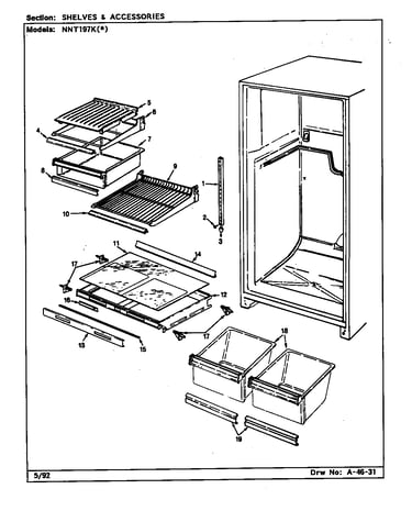 Shelves & accessories