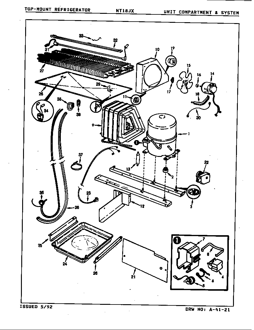 Unit compartment & system