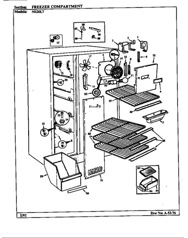 Freezer compartment