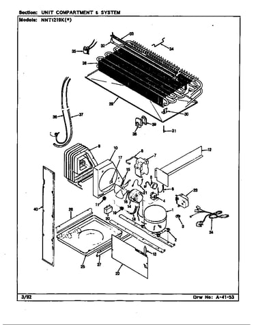 Unit compartment & system