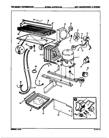 Unit compartment & system