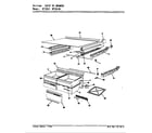 Admiral NT19L9A/AA62A chest of drawers diagram